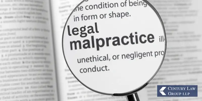 Top-rated Corona Legal Malpractice Lawyer
